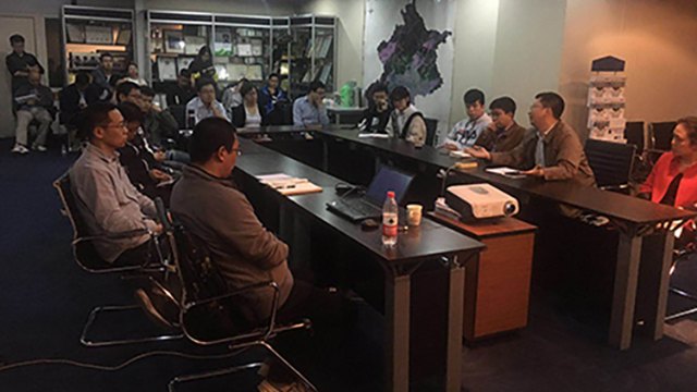 学会邀请中国农业科学院作物所金秀良博士做学术报告