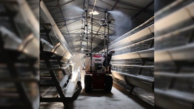 畜禽养殖消毒机器人